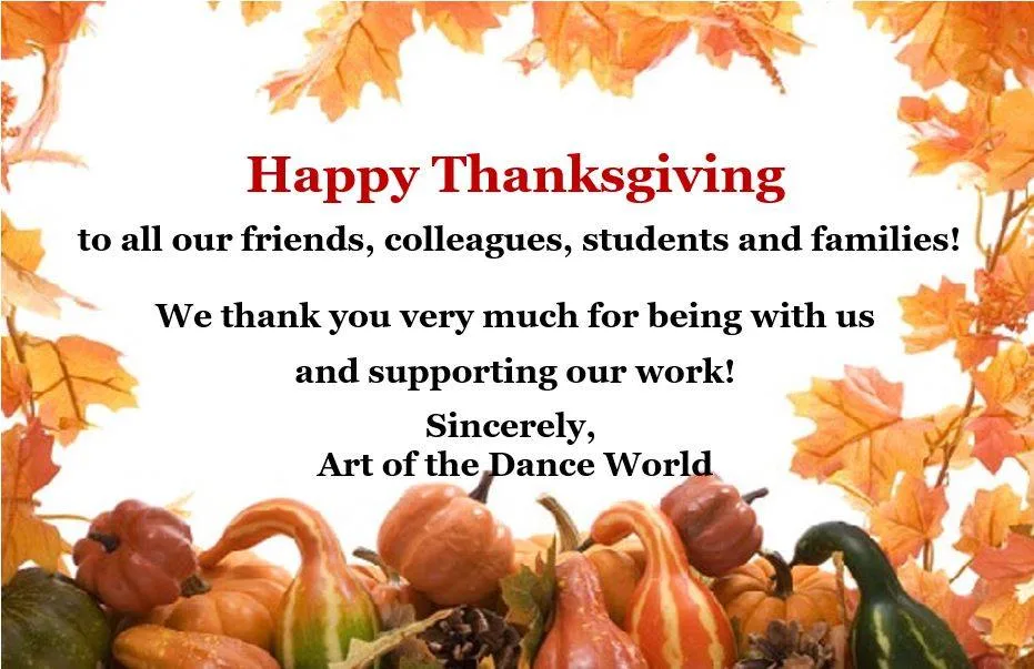 Happy Thanksgiving